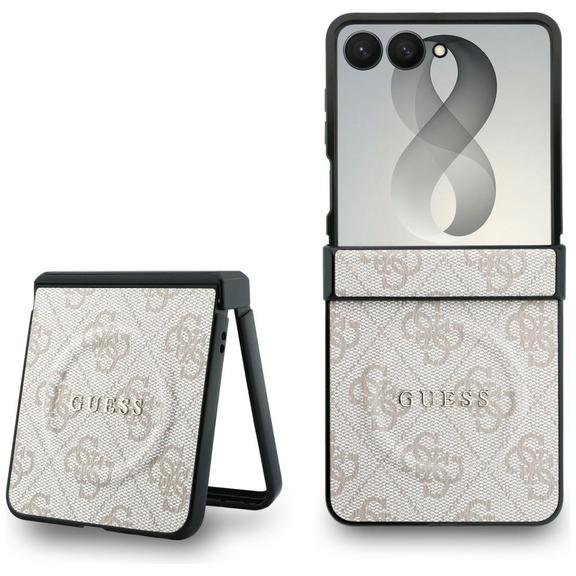 GUESS futerał do SAMSUNG GALAXY Z FLIP 8 kompatybilny z MagSafe (4G Classic) różowy