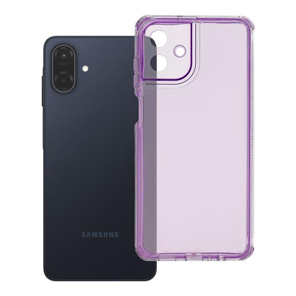 Etui na Samsung A07 Matrix Clear jasnofioletowe