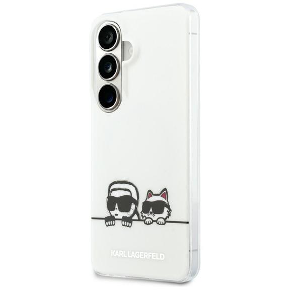 KARL LAGERFELD futerał do SAMSUNG S26 Plus KLHMS26M6HPKACH (Magnetic IML K&C Peekaboo) transparentny