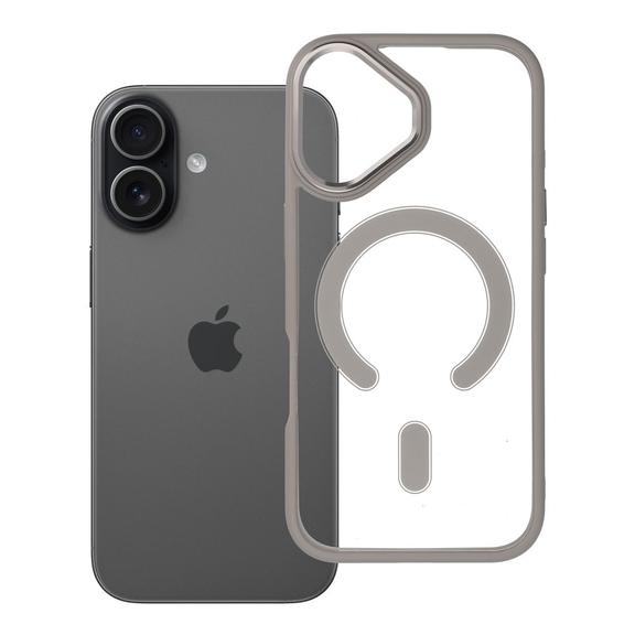 Futerał do iPhone 17 Color Edge Mag Cover zgodny z MagSafe tytanowy szary