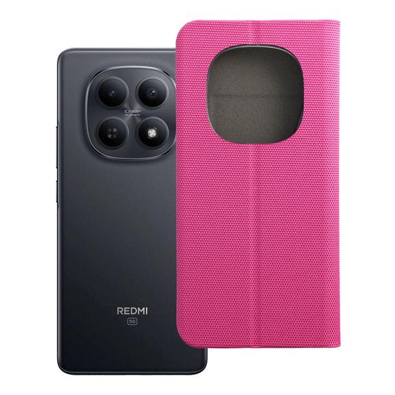 Etui z klapką na Xiaomi Redmi NOTE 15 PRO 5G Sensitive Book różowe