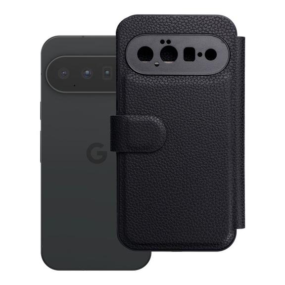 Etui z klapką na Pixel 11 Max Protect RFID czarne