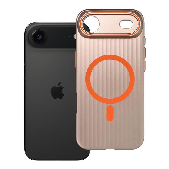Futerał do iPhone 17 AIR Simply zgodny z MagSafe tytanowy pustynny
