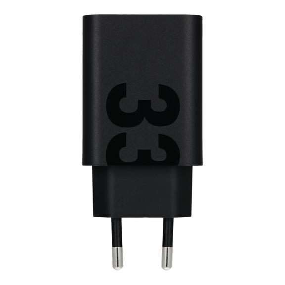 MOTOROLA oryginalna ładowarka sieciowa USB A 33W MC332 czarna bulk