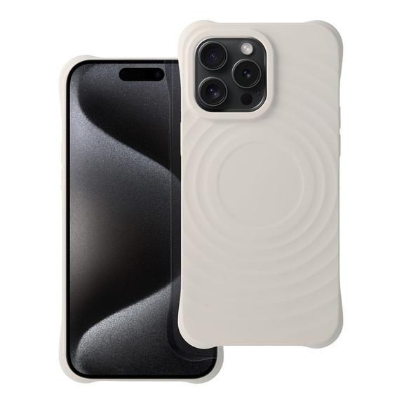 Silicone Zephyr Mag Cover kompatybilny z MagSafe do IPHONE 14 PRO MAX biały