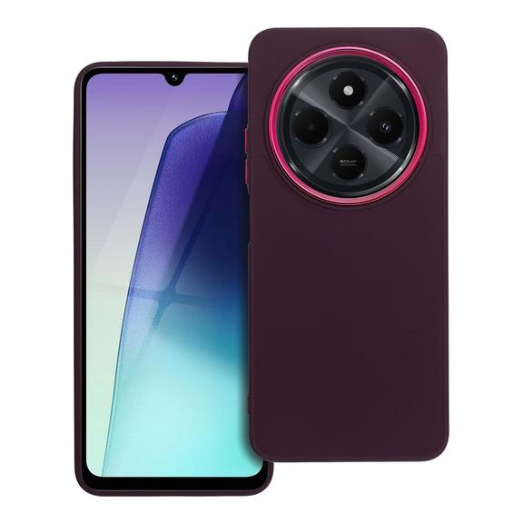 Etui na Xiaomi Redmi 14C Frame fioletowe