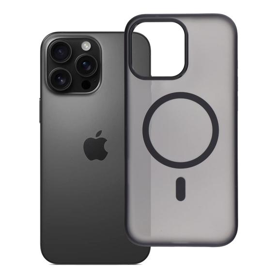 Etui na iPhone 16 PRO MAX Flexline Mag Cover zgodne z MagSafe czarne