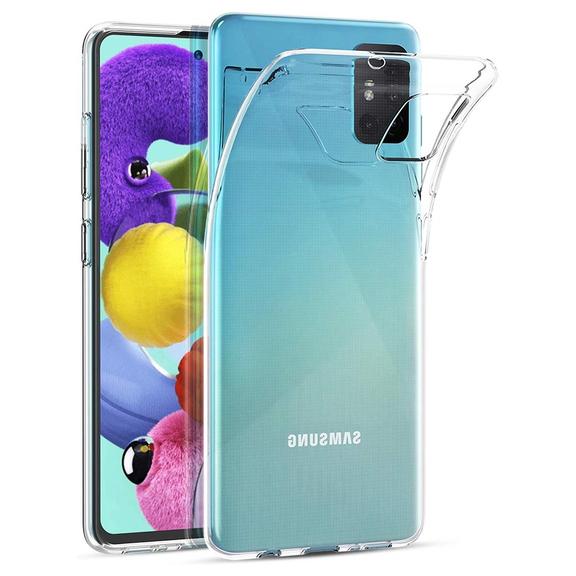 Futerał do Samsung A51 Back Case Ultra Slim 0,5 mm transparentny