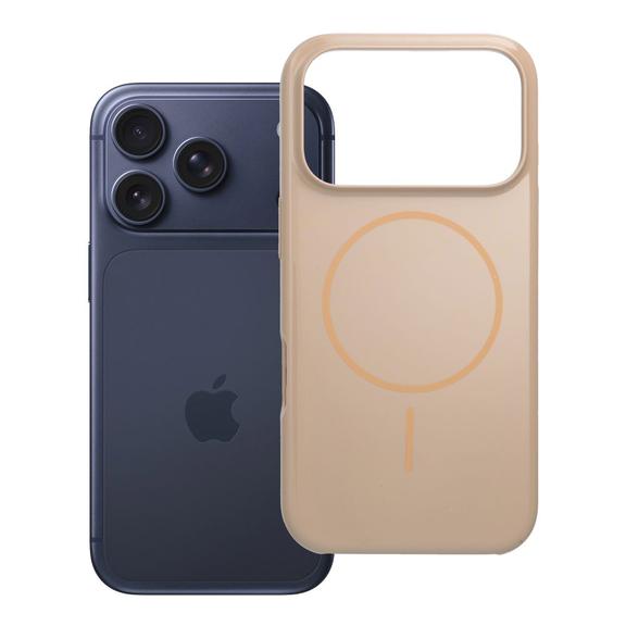 Etui na iPhone 17 PRO Glossy Mag Cover zgodny z MagSafe pasuje do iPhone 17 PRO złote
