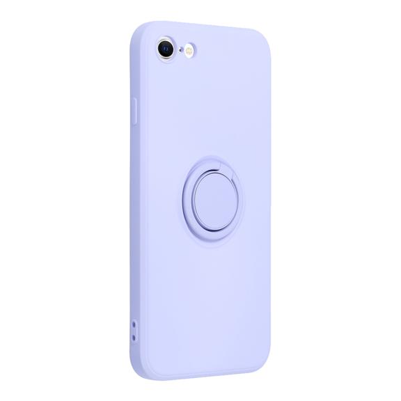 Futerał do iPhone 7 / 8 / SE 2020 / SE 2022 Silicone Ring fioletowy