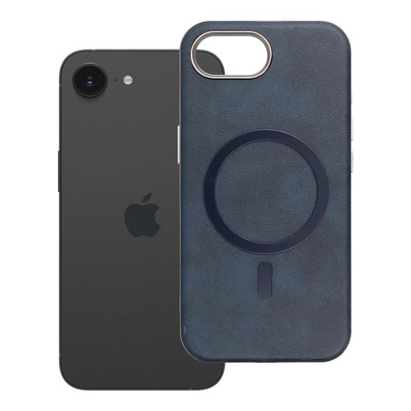 Etui na iPhone 16e (SE 4 2025) / 17e Gentleman Mag Cover zgodne z MagSafe granatowe
