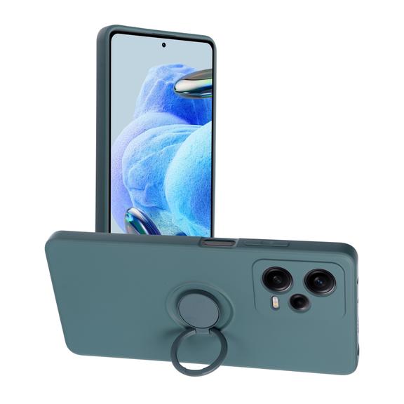 Futerał SILICONE RING do XIAOMI Redmi Note 12 Pro 5G  zielony