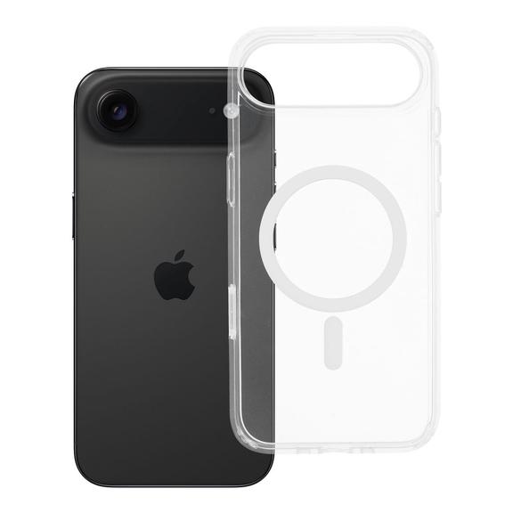 Futerał do iPhone 17 AIR Clear Mag Cover Elite (STR / NIEŻÓŁKNĄCY / CAMERA CONTROL BUTTON) zgodny z MagSafe transparentny