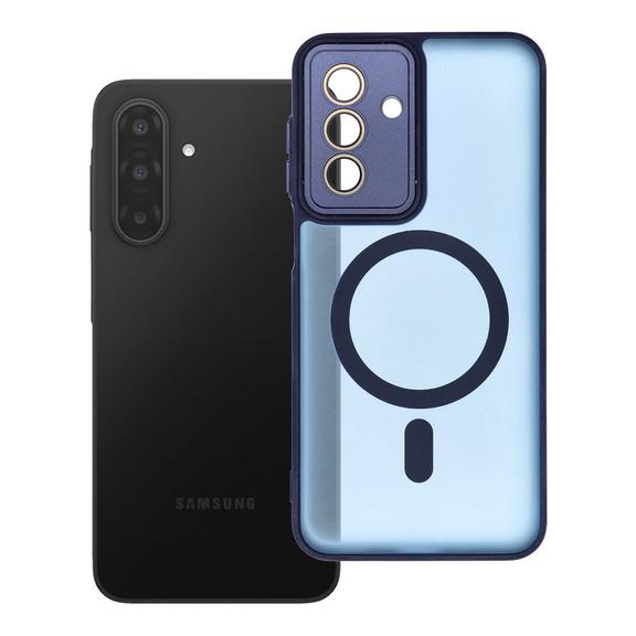 Etui na Samsung A17 / A18 Variete Mag Cover zgodne z MagSafe granatowe