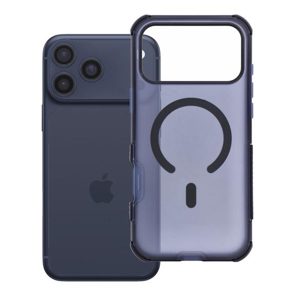 Etui na iPhone 18 Pro Max / 17 Pro Max Forcell F-Protect BumperX Premium zgodne z MagSafe granatowe 0INT