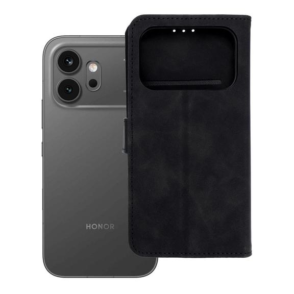 Etui z klapką na Honor 600 Tender Book czarne