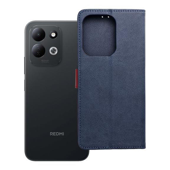 Etui z klapką na Xiaomi Redmi 17 4G / 17 5G EU Split Book granatowo-czerwone