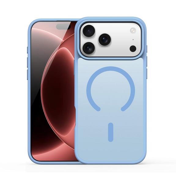 DUX DUCIS futerał YIND kompatybilny z MagSafe do iPhone 18 Pro / 17 Pro (Open Ring Version) jasno niebieski