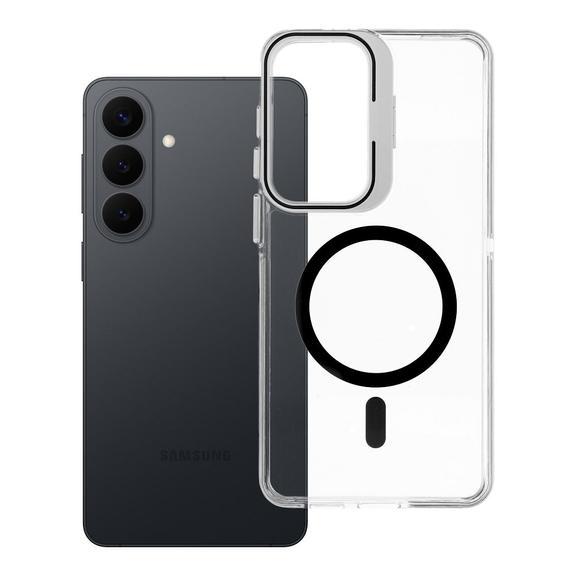 Futerał do Samsung S26 PLUS Lens Mag Cover zgodny z MagSafe czarny