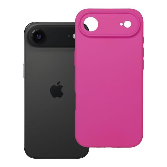 Futerał do iPhone 17 AIR Silicone 2mm zgodny z MagSafe różowy
