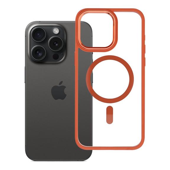 ROAR futerał MAG BUMPER kompatybilny z MagSafe do IPHONE 15 Pro Max pomarańczowy