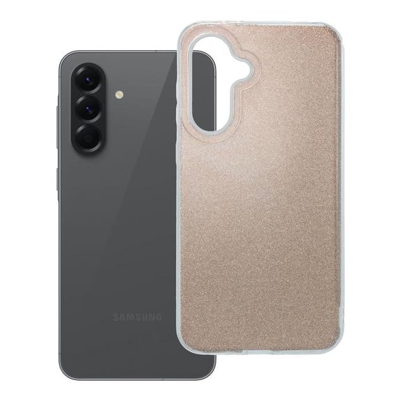 Futerał do Samsung A56 5G Shining złoty