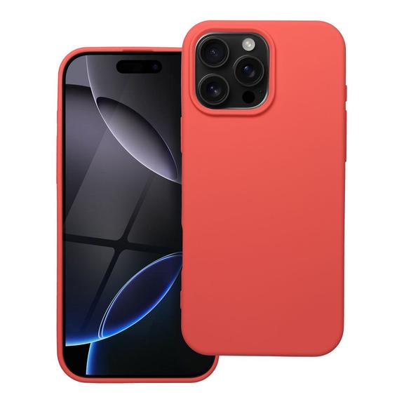 Futerał do iPhone 16 PRO MAX Silicone brzoskwiniowy