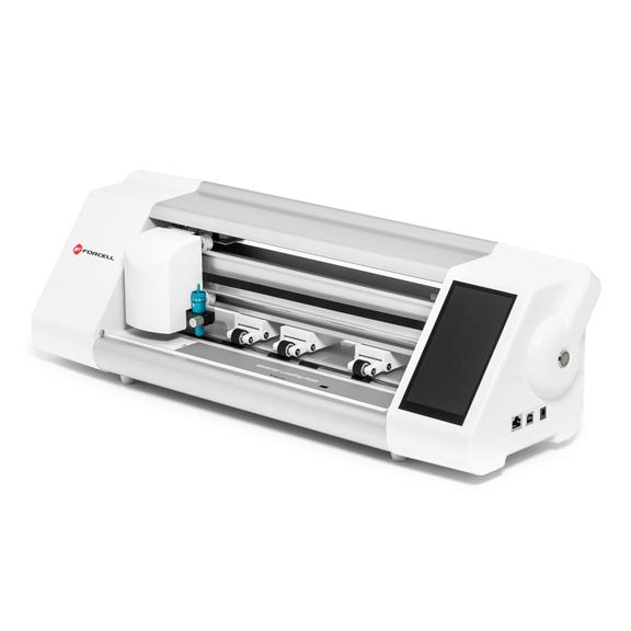 Ploter 2 generacji do folii Forcell na ekrany LCD + aplikator biały