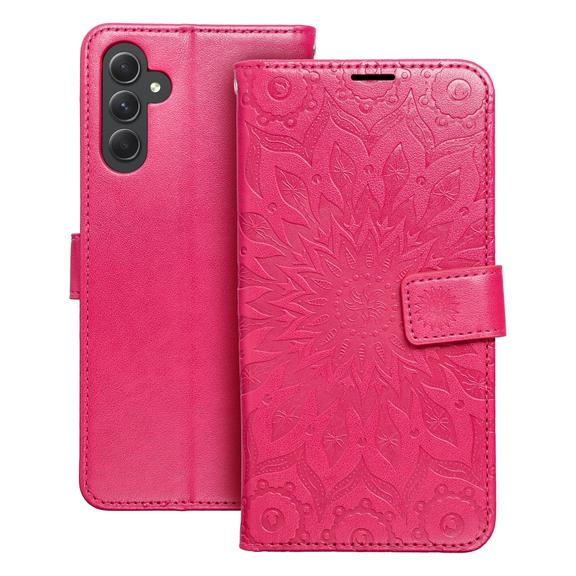 Etui z klapką na Samsung A54 5G Mezzo Book mandala magenta