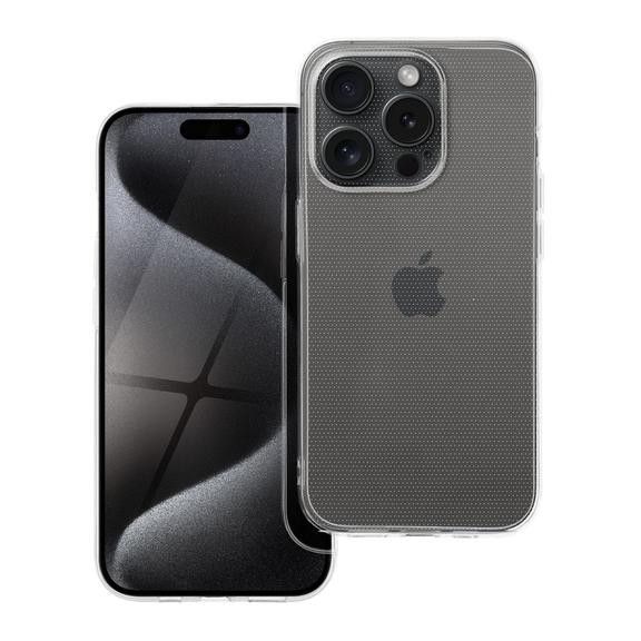 Futerał do iPhone 15 PRO Clear Case 2 mm (camera protection) transparentny