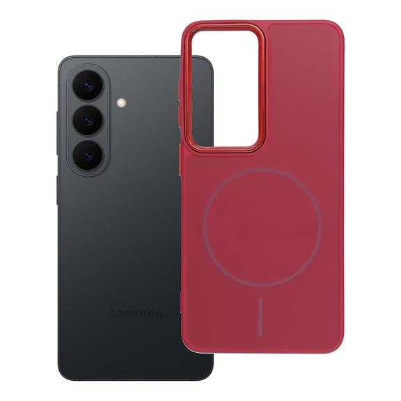 Futerał do Samsung S26 Frame Mag Cover zgodny z MagSafe magenta