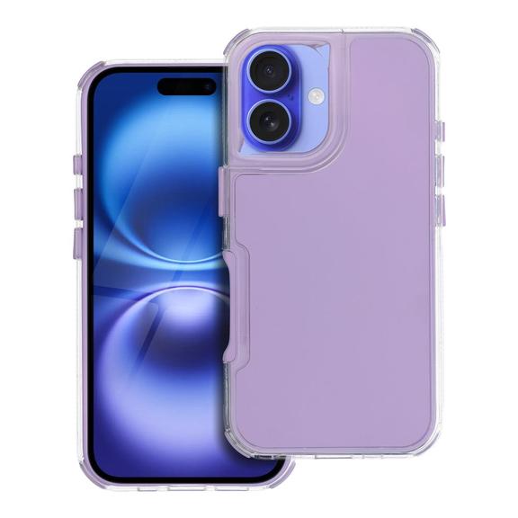 Futerał do iPhone 16 Matrix jasnofioletowy