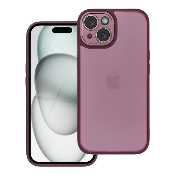 Futerał do iPhone 15 Variete purpurowy
