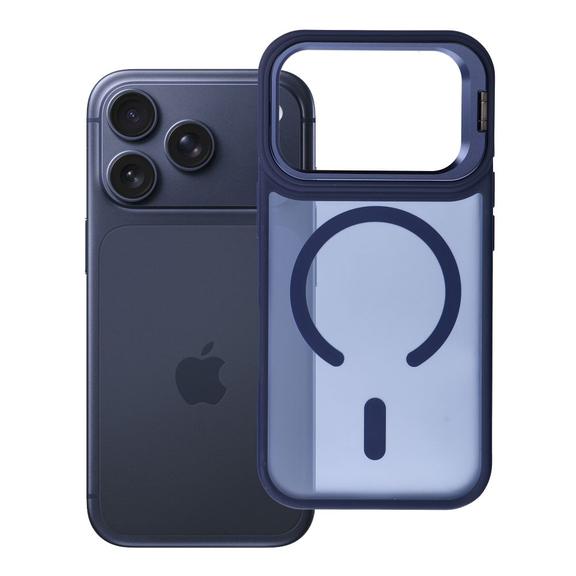 Etui na iPhone 17 Pro / 18 Pro Forcell F-Protect Smoke Hybrid Premium zgodne z MagSafe granatowe 0INT