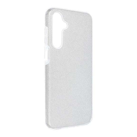 Etui na Samsung A16 5G / A16 4G Shining srebrne