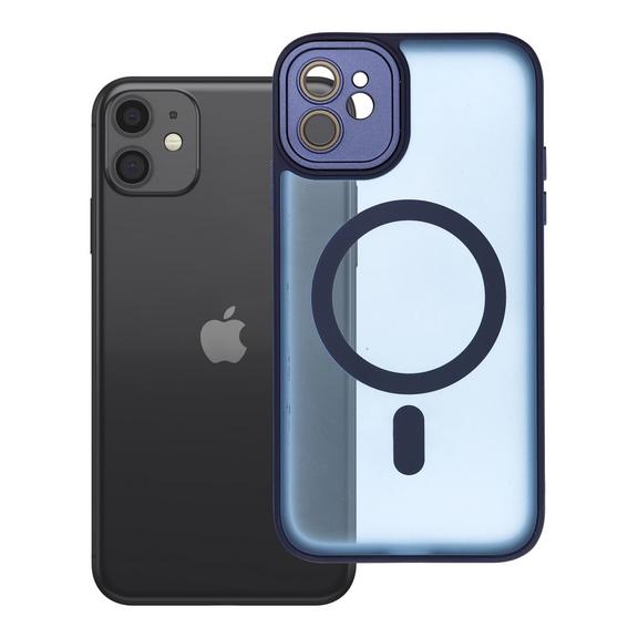 Etui na iPhone 11 Variete Mag Cover zgodne z MagSafe granatowe