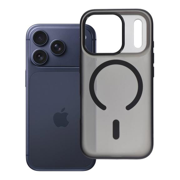 Etui na iPhone 18 Pro / 17 Pro Flexline Mag Cover zgodne z MagSafe czarne