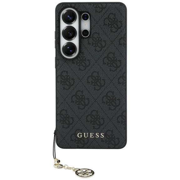 GUESS futerał do SAMSUNG S26 Ultra GUHMS26LGF4GGR (PU 4G Classic Logo with Charm) czarny