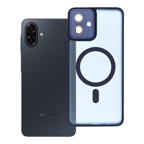 Futerał do Samsung A07 Variete Mag Cover zgodny z MagSafe granatowy