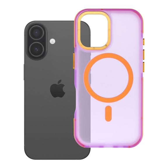 Etui na iPhone 17 Forcell F-Protect Vivid Premium zgodne z MagSafe fioletowe 0INT