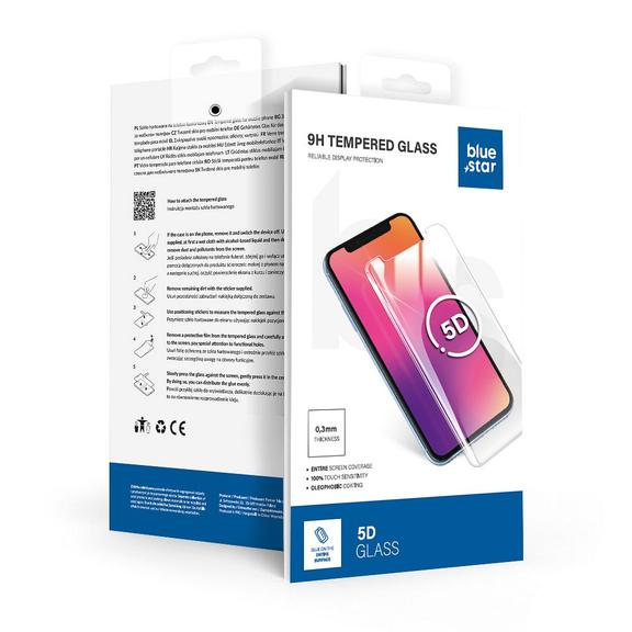 Szkło hartowane do Samsung Galaxy A36 5G (full glue / case friendly) Blue Star 5D czarne