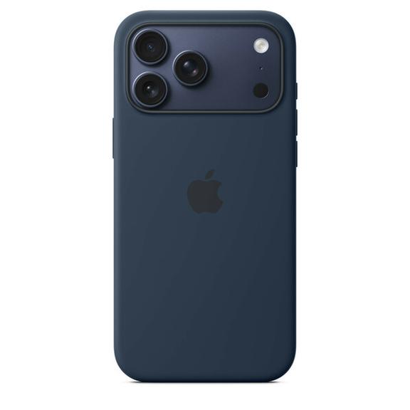 iPhone 17 Pro Max Silicone Case with MagSafe – Midnight 0INT