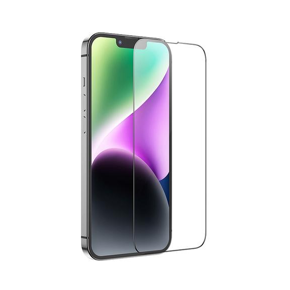 Szkło hartowane do iPhone 13 / 13 PRO / 14 / 16e / 17e (SE 4 2025) Hoco HD 5D Guardian shield 10 sztuk G14 czarne