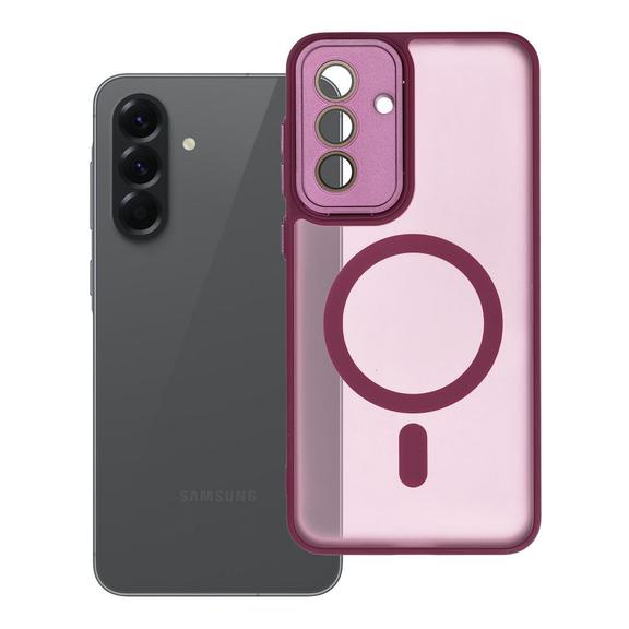 Etui na Samsung A56 Variete Mag Cover zgodne z MagSafe fioletowe