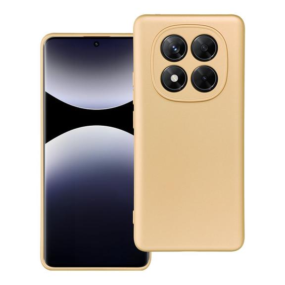 Etui na Xiaomi Redmi Note 14 PRO 5G Metallic złote