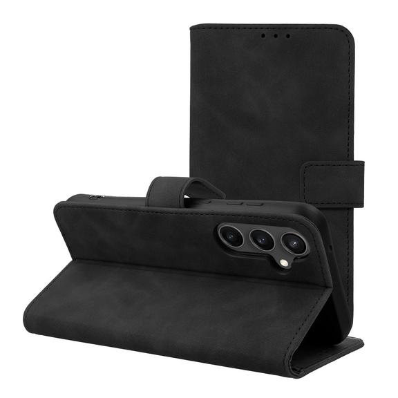 Etui z klapką na Samsung S23 FE Tender Book czarne