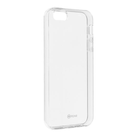 ROAR futerał ALL DAY COLORFUL JELLY do IPHONE 5 / 5S / SE transparentny