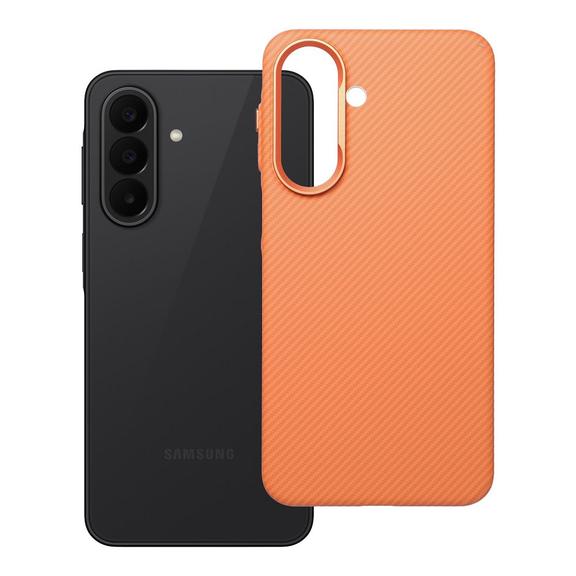 Etui na Samsung A27 K-Look zgodne z MagSafe pomarańczowe