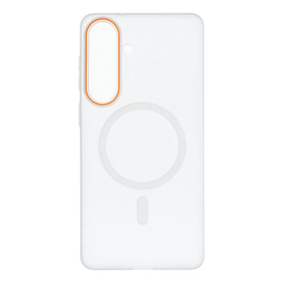 Futerał do Samsung S26 PLUS Go Orange zgodny z MagSafe transparentny