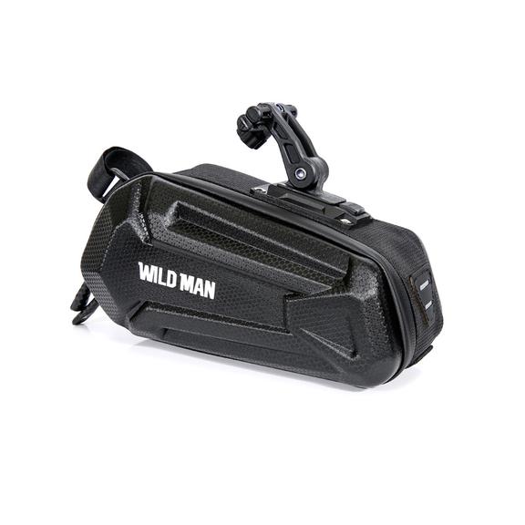 WILDMAN sakwa rowerowa pod siodełko na zamek 1,2L XT7 czarna